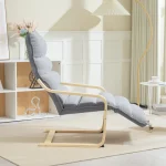 HOMCOM фотьойл от брезова дървесина - Image 9