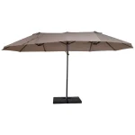 Двоен чадър Outsunny, конзолен, двоен чадър с лост - Image 14