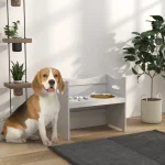 Станция за хранене на кучета PawHut, 2 купички - Image 3