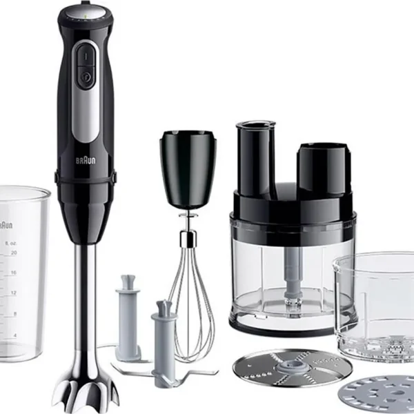 Ръчен блендер Braun MultiQuick 5 Pro, 1000 W, чопър, 500 мл