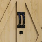 Градинска кутия за съхранение Outsunny, асфалтов покрив - Image 6