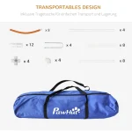 Комплект за аджилити PawHut за кучета, 4 части, 89x69x99см - Image 2