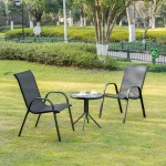 Комплект градински столове Outsunny от 2,  до 120 кг - Image 2