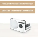 Уред за рязане на хляб и сирене Severin AS 3912, 100W - Image 3