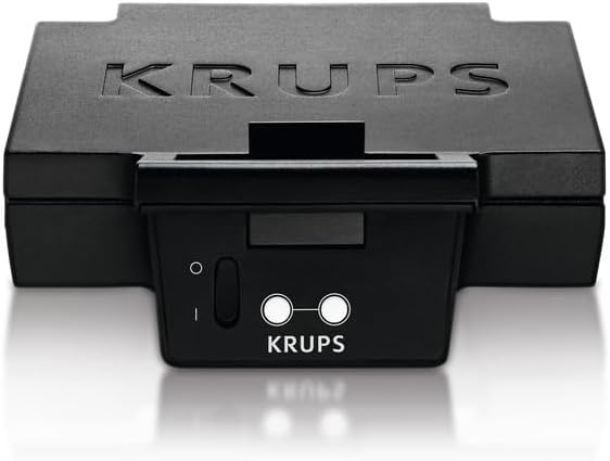 Krups 850W керамичен сандвич с незалепващо покритие