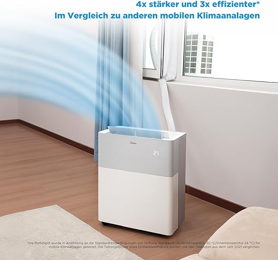 71iWRD6aFpL._AC_SX569_ Midea Portasplit, 4-в-1 мобилен климатик 12000 BTU до 42 м² - Image 3