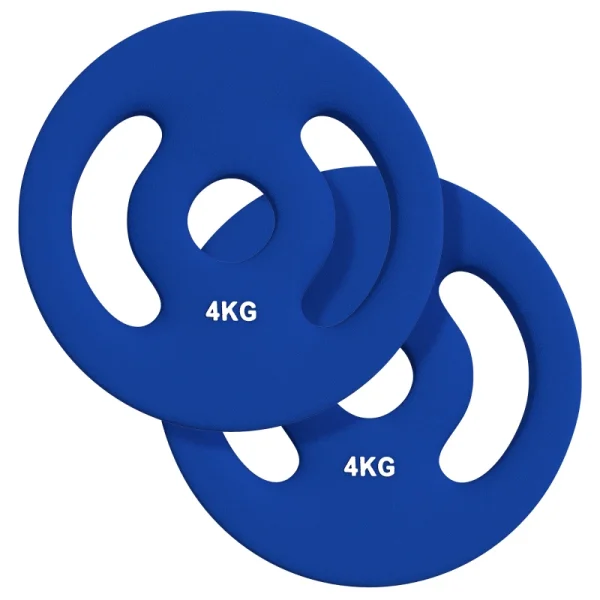 SPORTNOW 2 x 4 кг тежести с практични дръжки