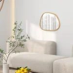 Стенно огледало HOMCOM 80 см x 2.1 см x 60 см - Image 2