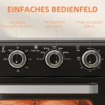 Мини фурна HOMCOM, 20 л, 5 функции, 360° конвекция - Image 8