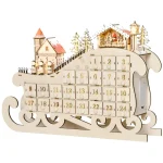 HOMCOM Адвент календар за запълване с 24 чекмеджета - Image 7