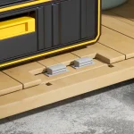 Градинска кутия за съхранение Outsunny, асфалтов покрив - Image 8