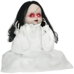 HOMCOM Хелоуин декорация - кукла ужас, LED очи, вой