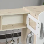 Детска кухня HOMCOM с аксесоари, 74 x 30 x 81 см - Image 9