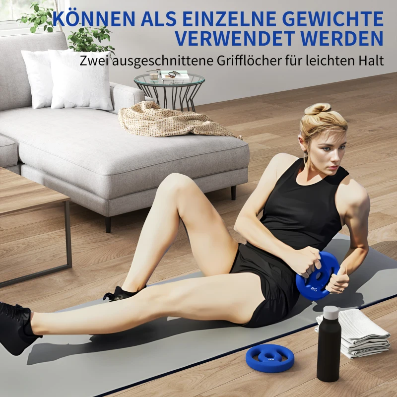 iuefba1949342b3e3.jpg SPORTNOW 2 x 4 кг тежести с практични дръжки - Image 5