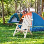 Градински стол Outsunny Adirondack, дървен стол - Image 2