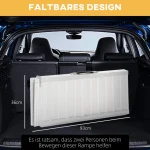 Рампа за инвалидни колички HOMCOM, Сгъваема, до270 кг - Image 3