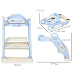 Редуктор за тоалетна със сгъваема стълба ZONEKIZ - Image 3