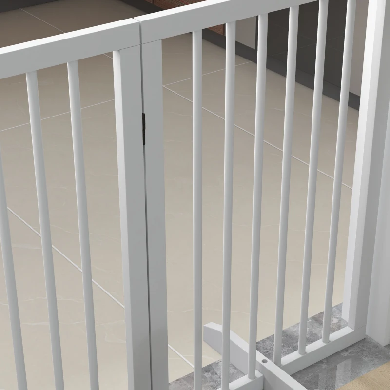 kee186194946272e5.jpg Преграда за кучета PawHut, сгъваема, 206 x 35,5 x 76 см - Image 5