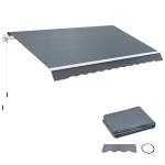 Плат за покривало за тента Outsunny с волан, за 3 x 2,5 м - Image 2