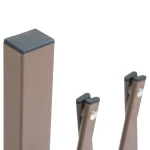 Разтегателна градинска бариера Outsunny Scissor, 35-300 см - Image 8