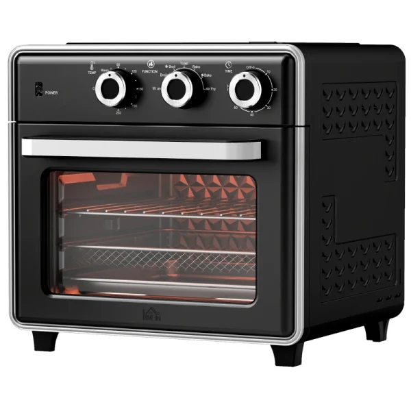 Мини фурна HOMCOM, 20 л, 5 функции, 360° конвекция