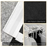 Рампа за инвалидни колички HOMCOM, Сгъваема, до270 кг - Image 4