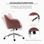 Офис стол Vinsetto с копчета, регулируема височина - Image 4