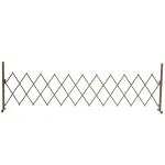 Разтегателна градинска бариера Outsunny Scissor, 35-300 см - Image 11
