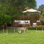 Комплект за аджилити PawHut за кучета, 4 части, 89x69x99см - Image 8