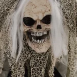 HOMCOM Скелет-призрак, Хелоуинска декорация, Зловещ вой - Image 10