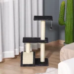 PawHut Дърво за котки 72 см с плюшени топки - Image 12