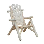 Градински стол Outsunny Adirondack, дървен стол