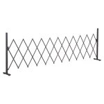 Разтегателна градинска бариера Outsunny Scissor, 35-300 см