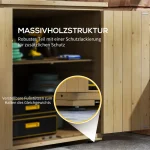 Градинска кутия за съхранение Outsunny, асфалтов покрив - Image 5