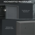 Огледален шкаф Kleankin, шкаф за баня, 3 рафта - Image 8