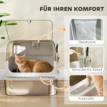 PawHut XXL котешка тоалетна с капак на панти, до 12кг - Image 8