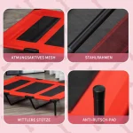 Сгъваемо кучешко легло за открито PawHut, 122смx92смx23см - Image 9