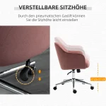 Офис стол Vinsetto с копчета, регулируема височина - Image 9