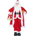 HOMCOM Дядо Коледа 1.15 м Правостоящ с подарък - Image 2