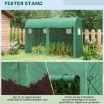 Оранжерия Outsunny с прозорец, врата 300x100x200 см - Image 3