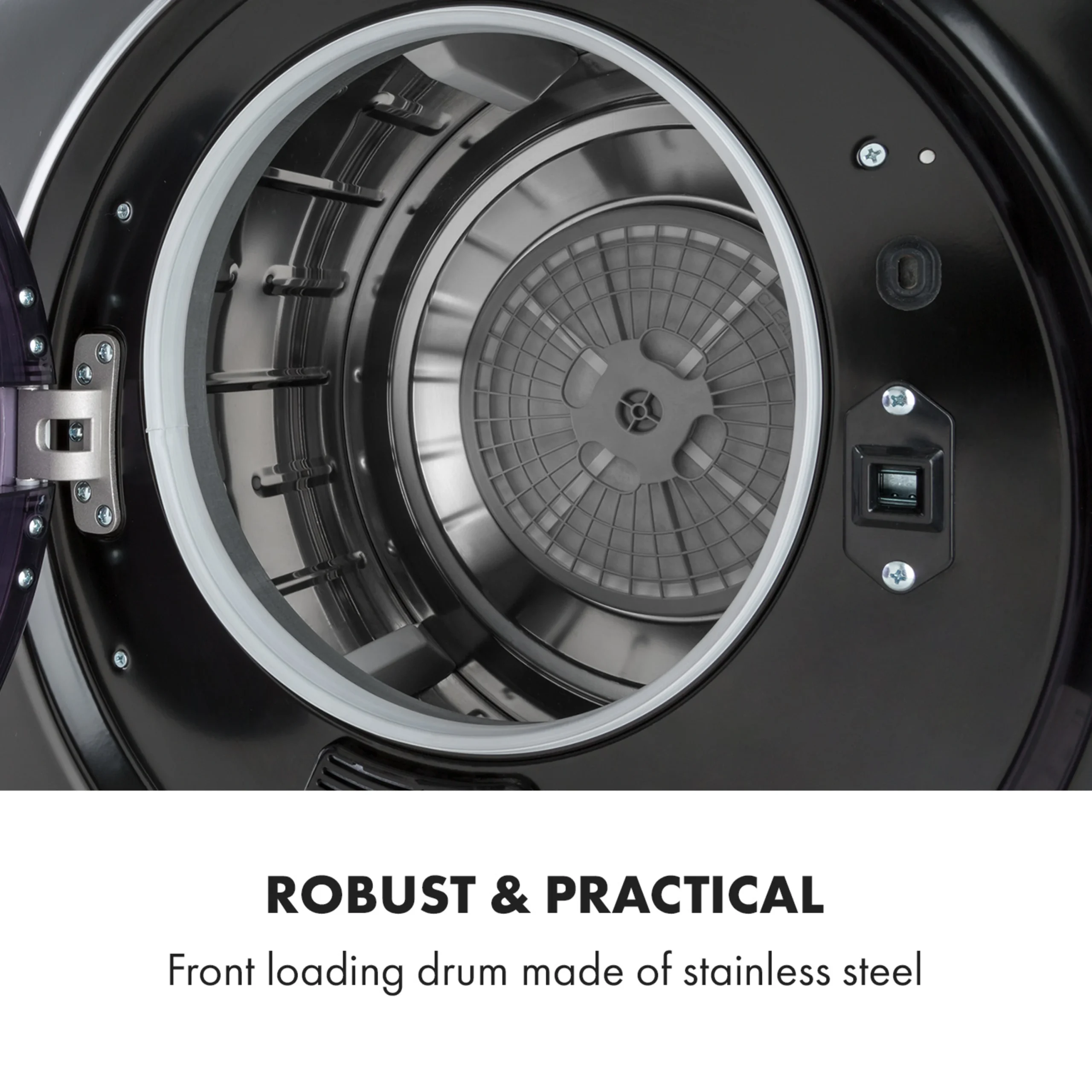 10035138_uk_0006_logo___Klarstein_Dryer_Jet_Set_40Klarstein_Dryer_Jet_set_2500_2_5Kg_Black00_4kG_White Klarstein Jet Set 2500 сушилня за дрехи - Image 6