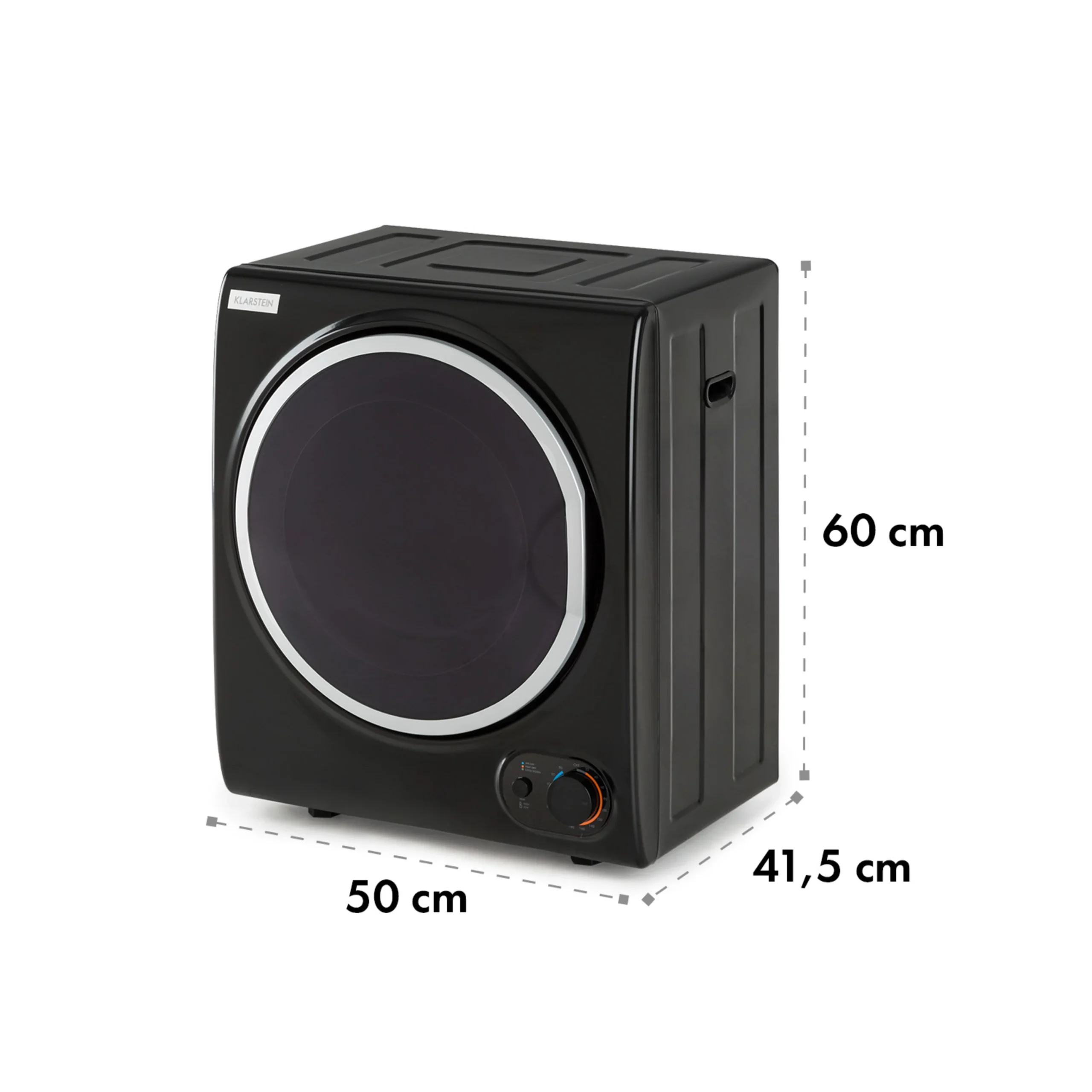 10035138_yy_0008_logo___Klarstein_Dryer_Jet_Set_40Klarstein_Dryer_Jet_set_2500_2_5Kg_Black00_4kG_White Klarstein Jet Set 2500 сушилня за дрехи - Image 8