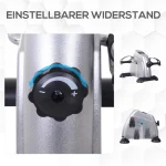 Мини велоергометър HOMCOM с LCD дисплей, 35x40x31см - Image 2