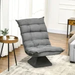 HOMCOM Стол за четене с регулируема облегалка, въртящ се - Image 2