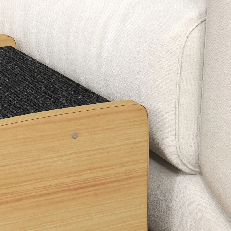 7tv09e19493b07654.jpg Стълби за кучета PawHut Pet Stairs, 38,5см x 38,5см x 30 см - Image 3