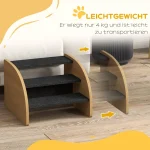 Стълби за кучета PawHut Pet Stairs, 38,5см x 38,5см x 30 см - Image 5