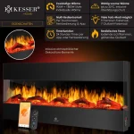 KESSER® Електрическа камина 3D, 9 цветни режима - Image 5