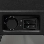 Електрическа камина HOMCOM с реалистичен пламък - Image 6