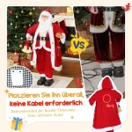 HOMCOM Дядо Коледа 1.15 м Правостоящ с подарък - Image 5