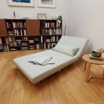 HOMCOM разтегателен стол,Регулируема облегалка, 25D пяна - Image 4